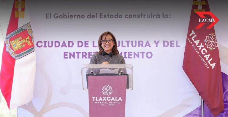 Lorena Cuéllar destaca el impacto económico de la Ciudad de la Cultura y el Entretenimiento en Tlaxcala