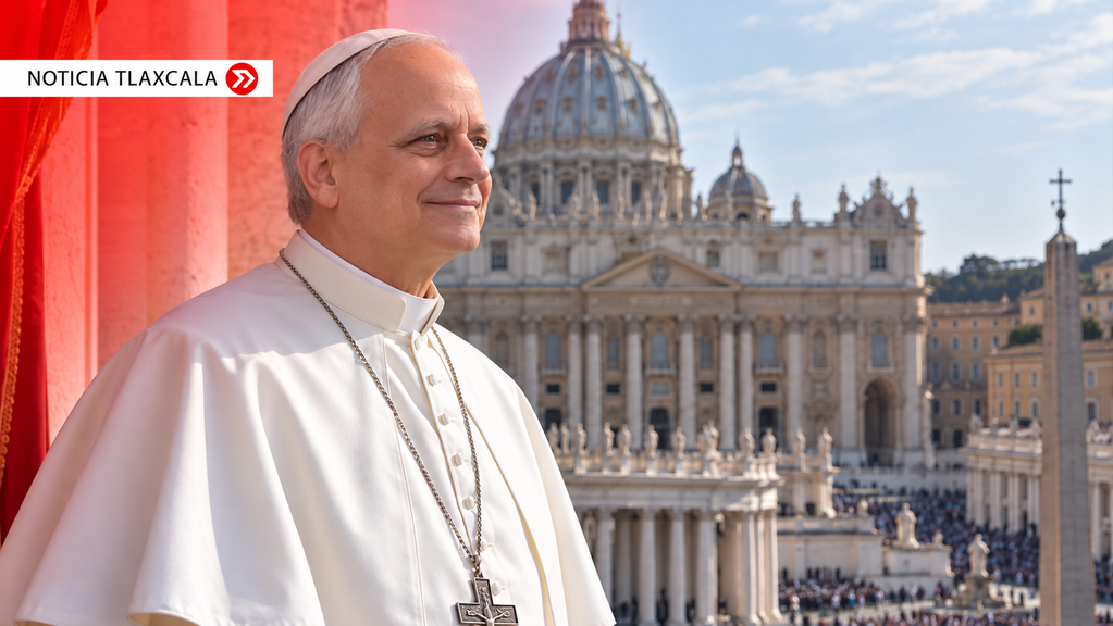 Papa en el balcón del Vaticano